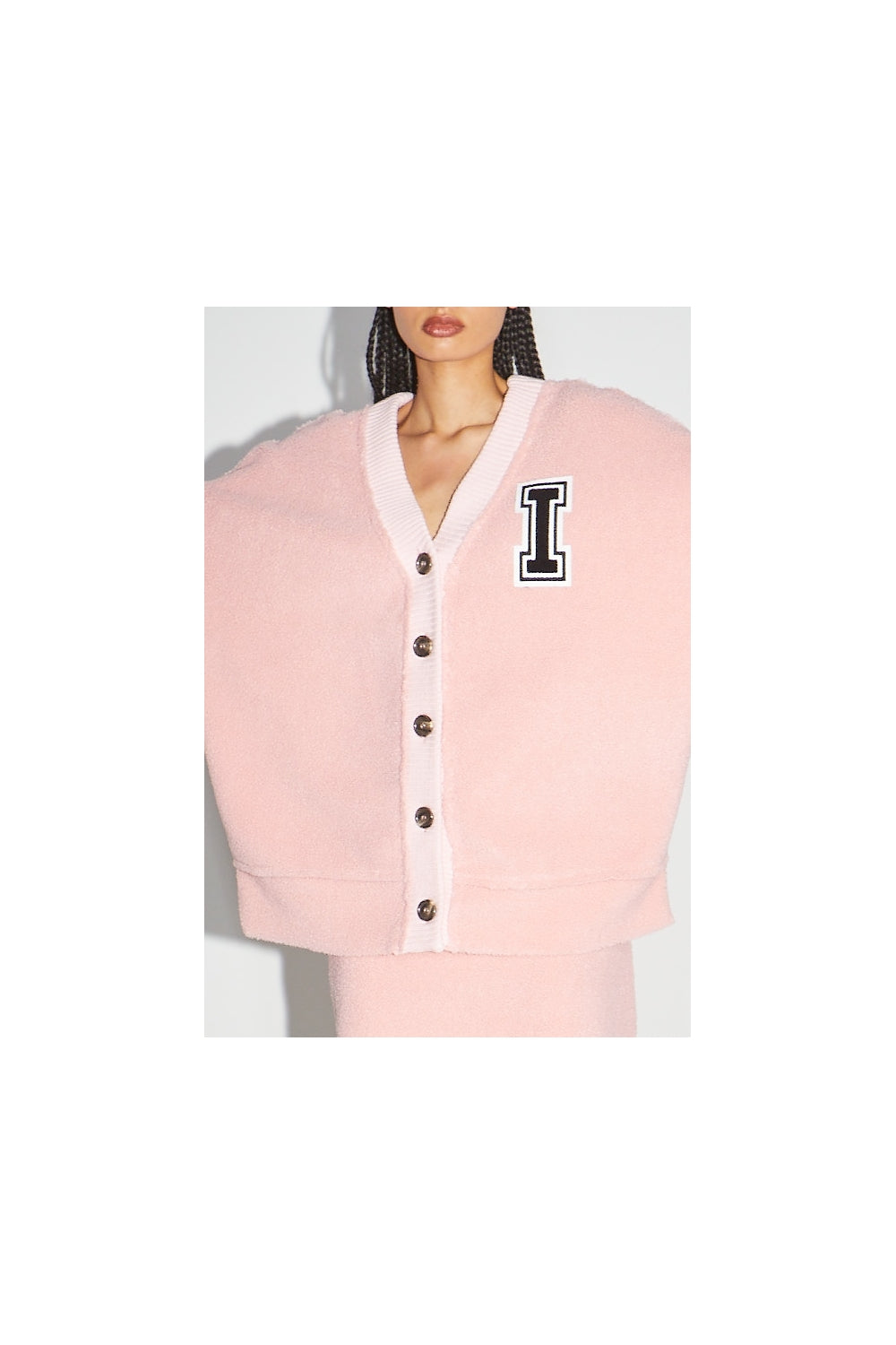 The Jackson Preppy Pink Cardigan Jacket