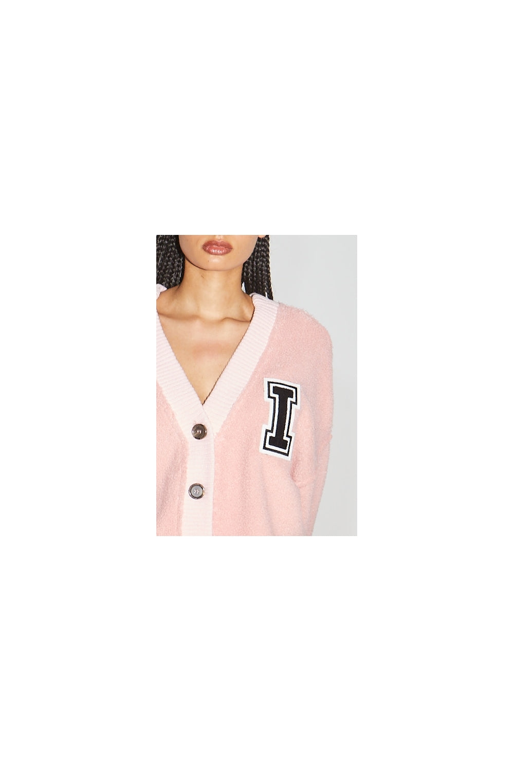 The Jackson Preppy Pink Cardigan Jacket