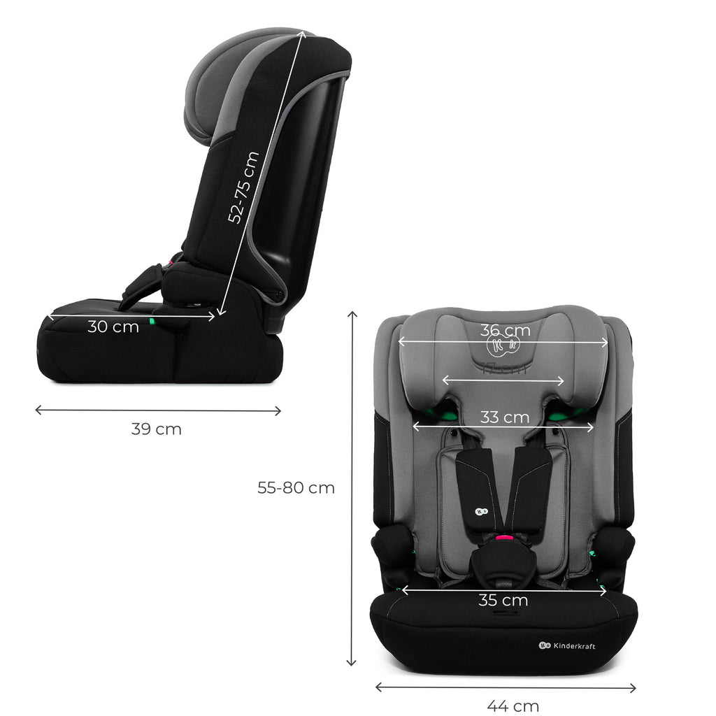 Seggiolino Auto I-Comfy I-Size Grigio Scuro