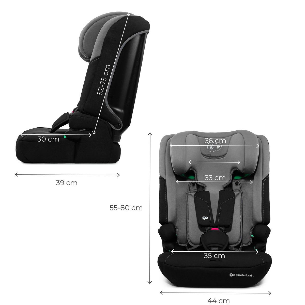 Seggiolino Auto I-Comfy I-Size Grigio Scuro