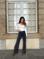 Jean Elenette gris anthracite