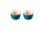 Set De 2 Grands Ramequins - Céramique - 240Ml - Deep Teal