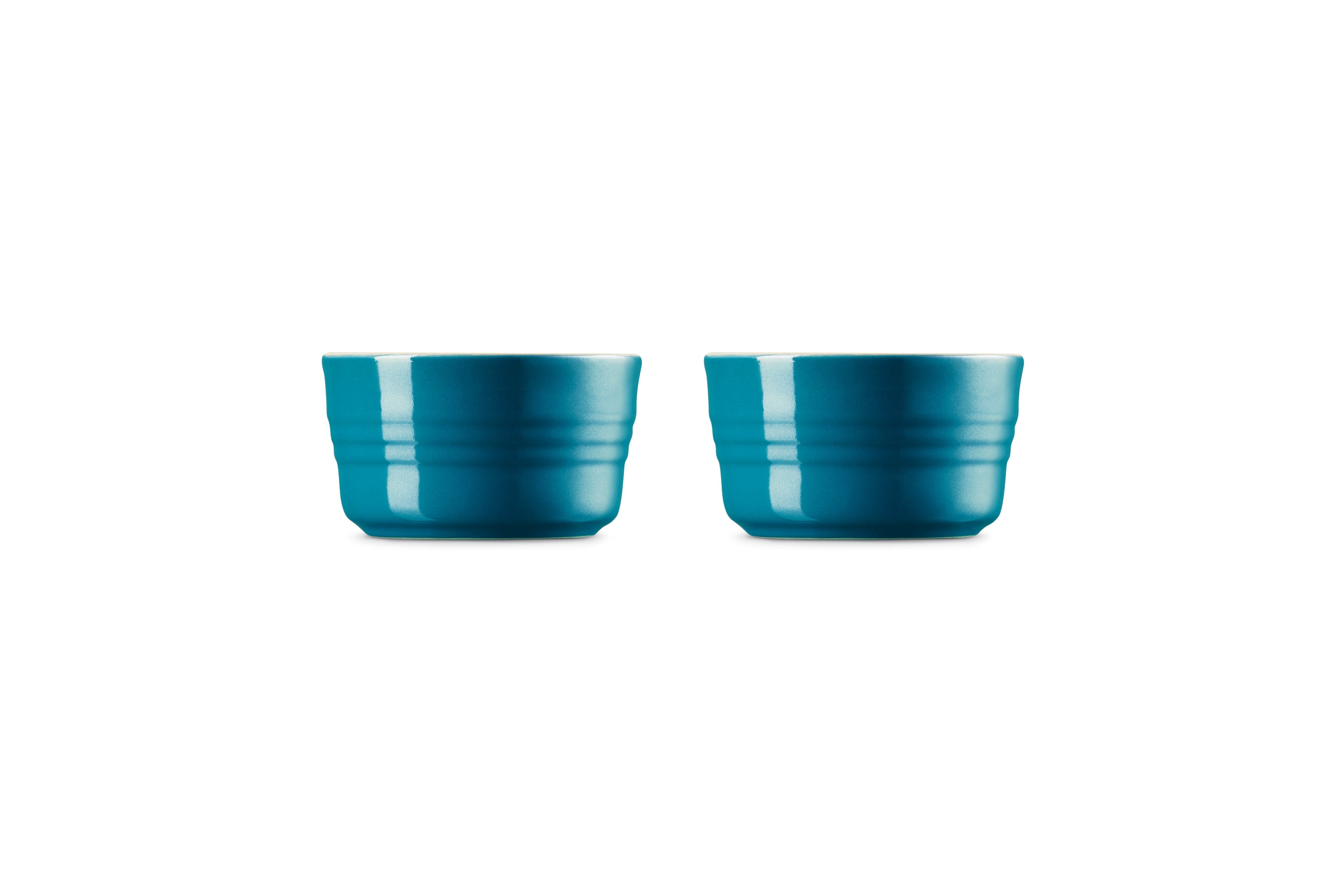 Set De 2 Grands Ramequins - Céramique - 240Ml - Deep Teal