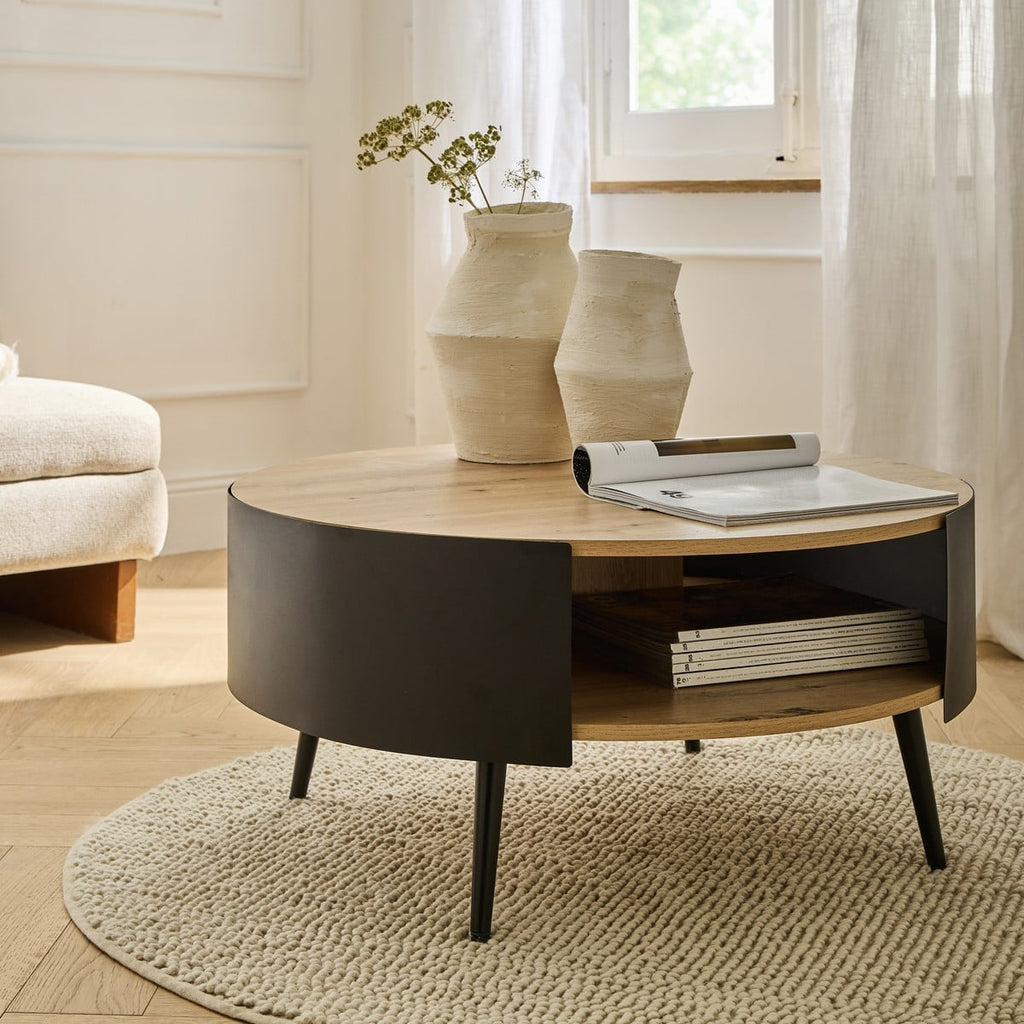 Eklo - 2 Level Coffee Table - Black