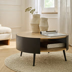 Eklo - 2 Level Coffee Table - Black