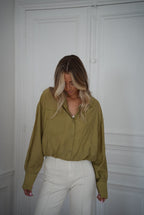 Miranda Short Blouse - Green