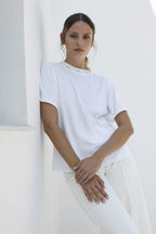 The Livia Bijoux White T-Shirt