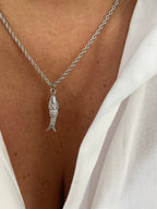 Collier Petit Poisson - Doré Ou Argent
