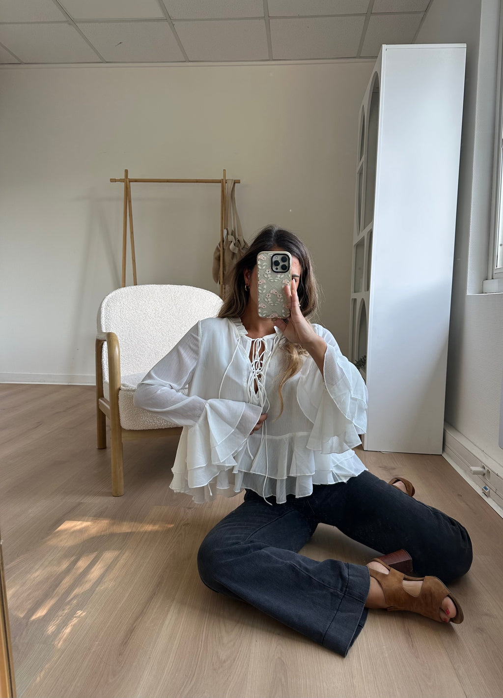 Blouse Aria Ecrue