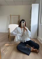 Blouse Aria Ecrue