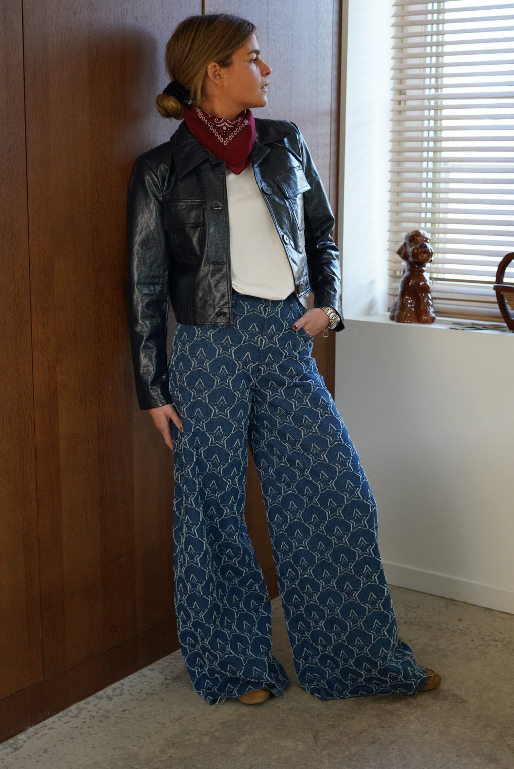 Isaac Extra-Wide Star Jeans