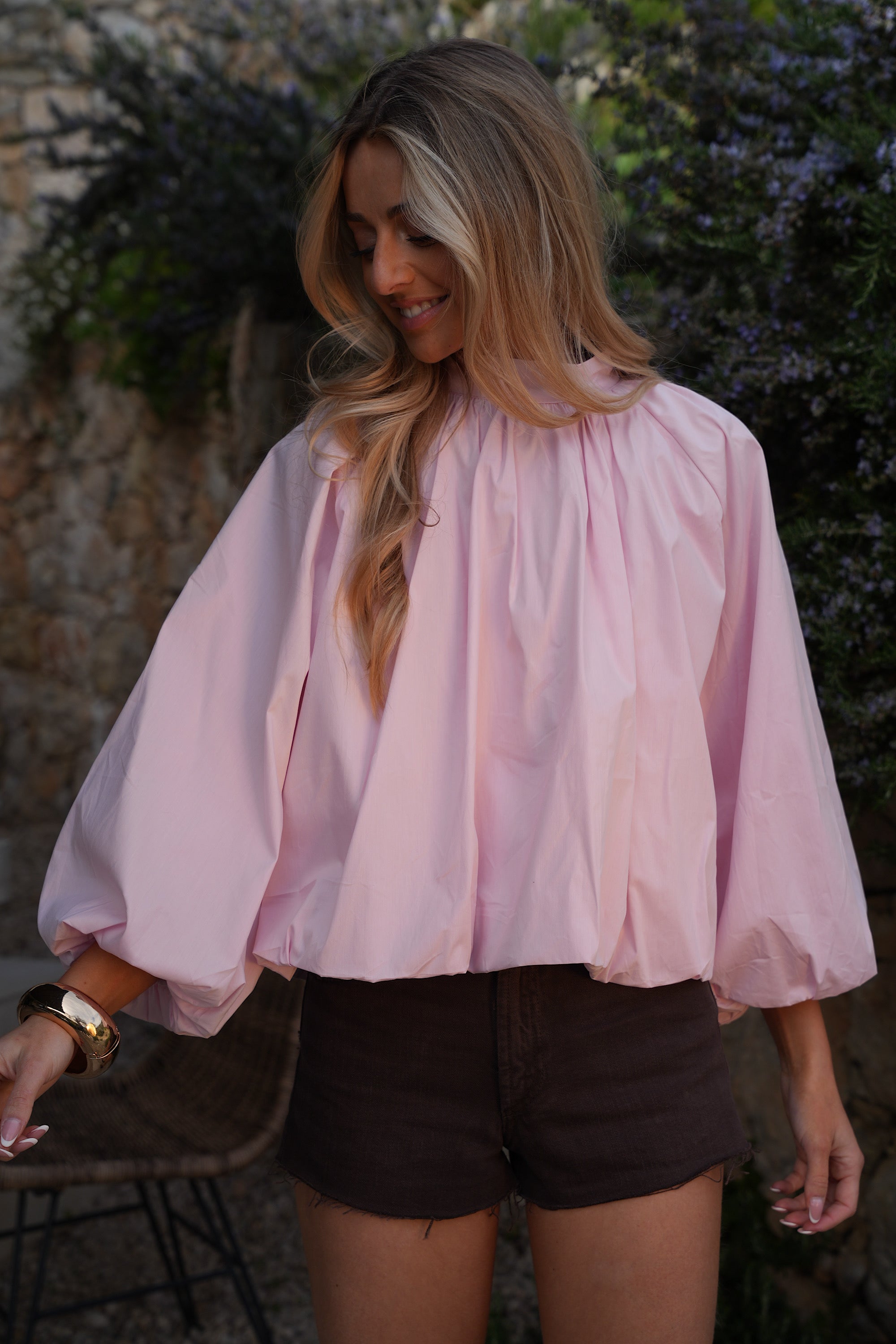Blouse Dos Nu Lorena - Rose