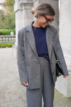 Blazer Rémi Carreaux Gris