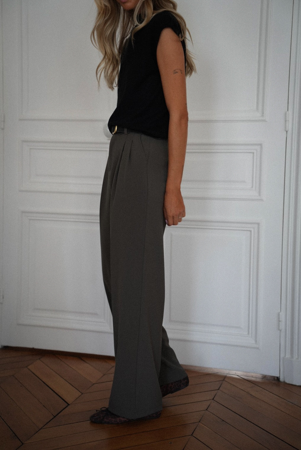 Pantalon Droit Gloria - Kaki