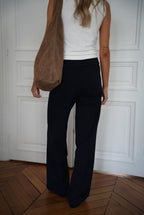 Honoryne Striped Pants - Navy
