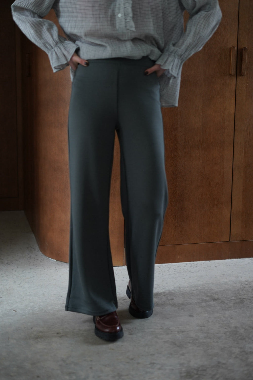 Pantalón Pablo Wide Caqui