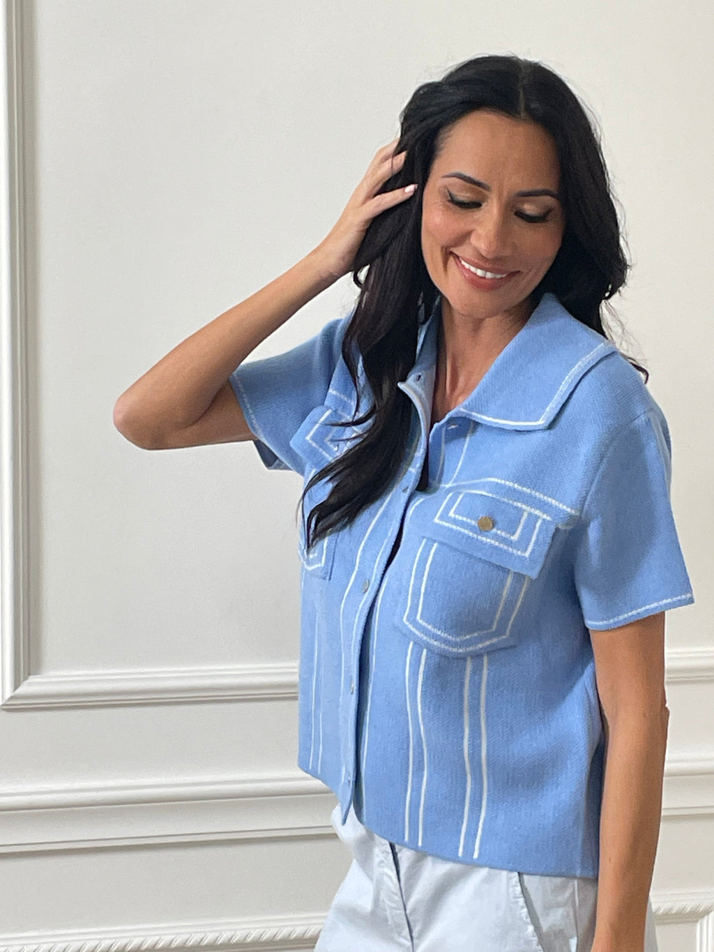 Gilet Mila - Bleu