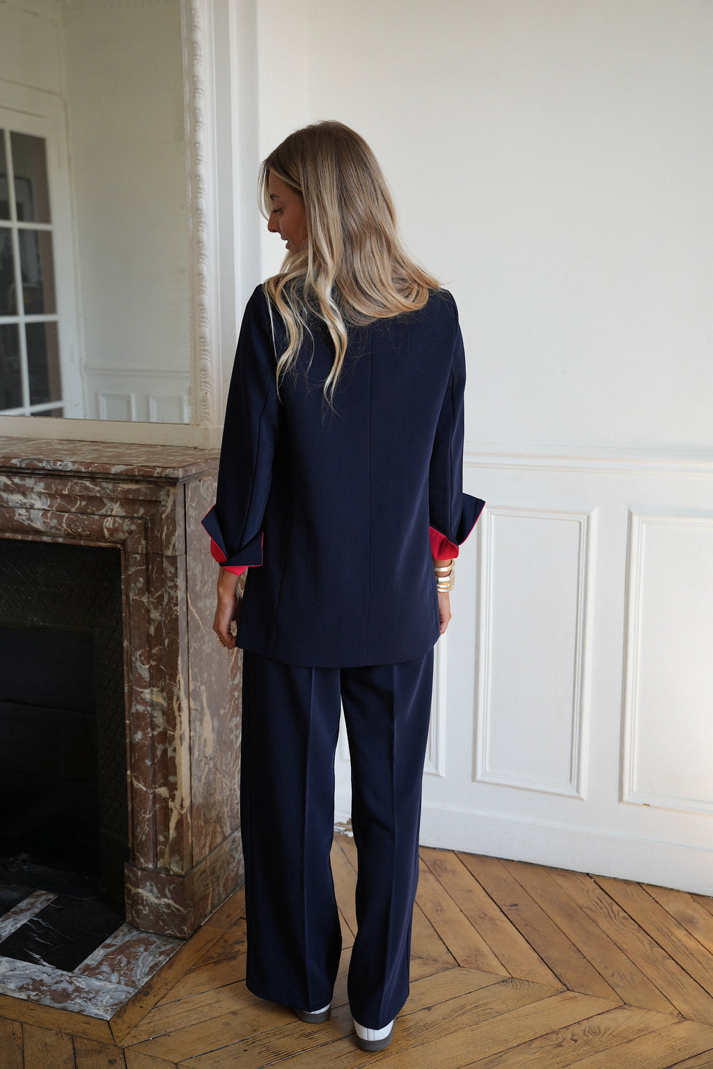 Pantalon Droit Arsene - Marine