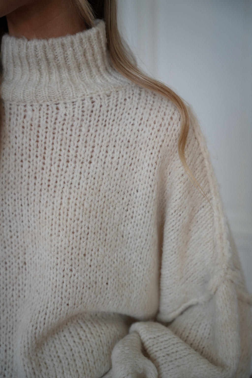 Jersey Suelto Liliane - Crema