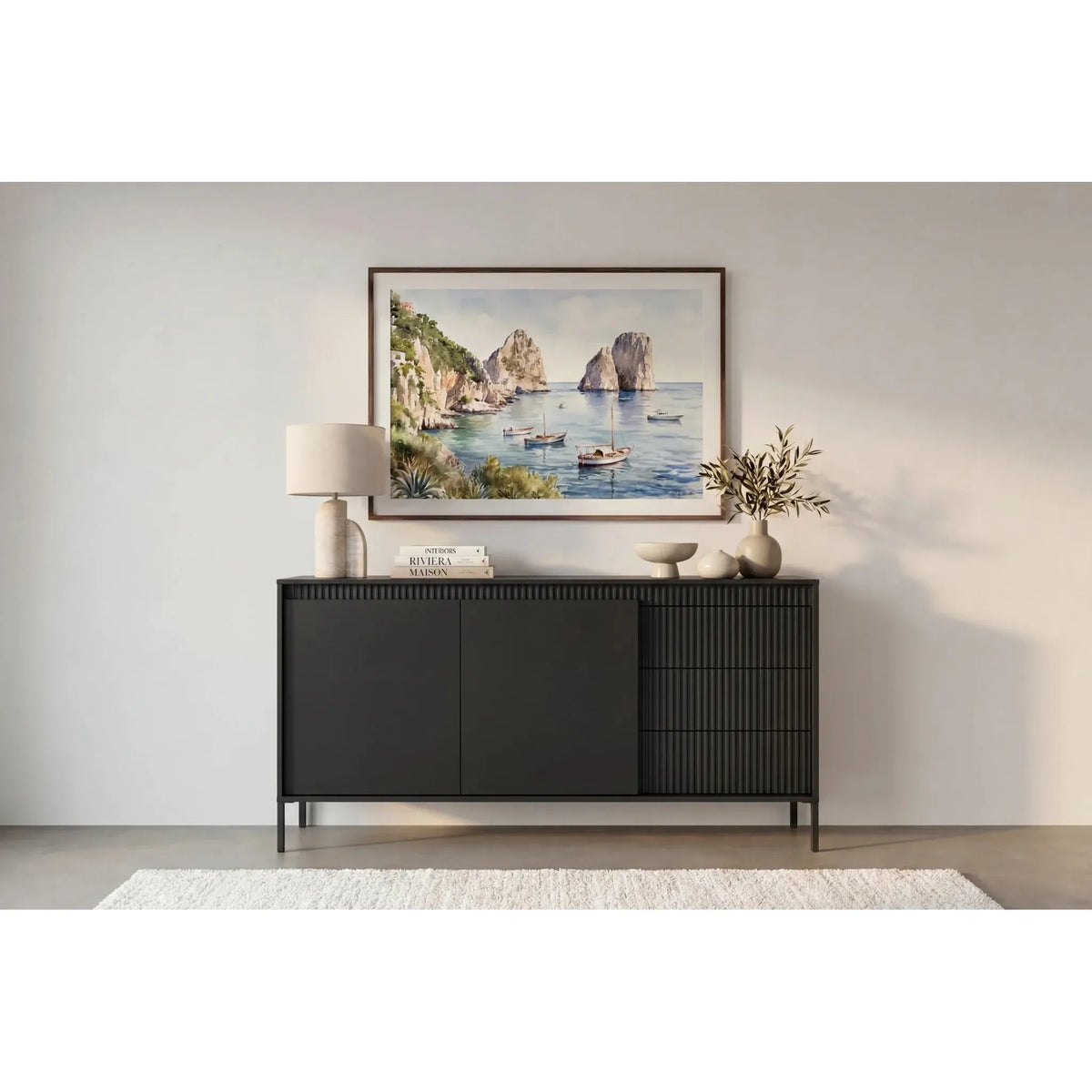 Alina Sideboard 3 Schubladen - Sideboard