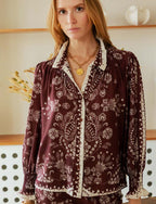 Camicia Cioccolato Leona