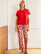 Weiße Jeans Tomaten Jony