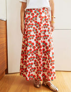Gonna bianca con pomodori Yvelle