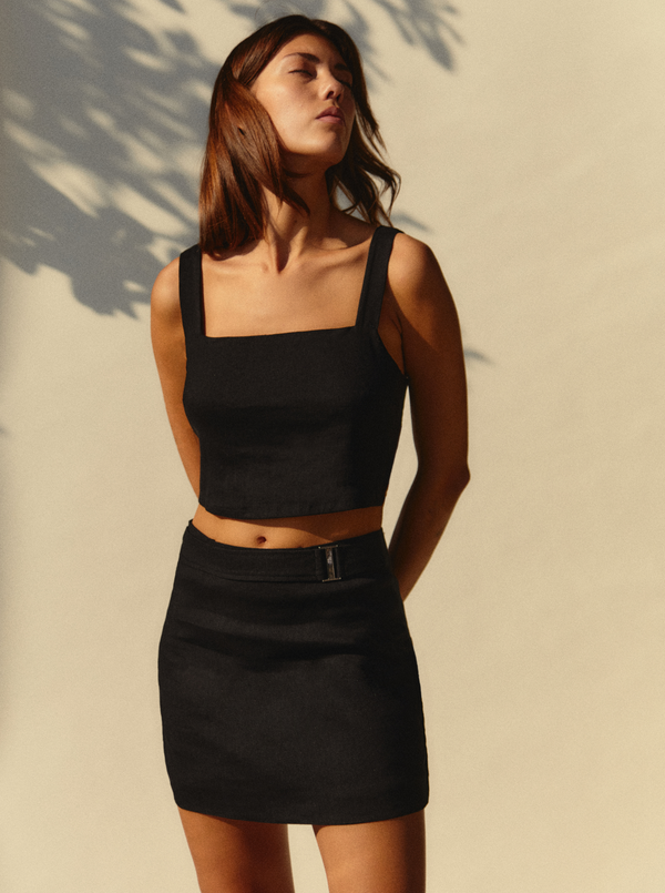 Black Blend Skirt