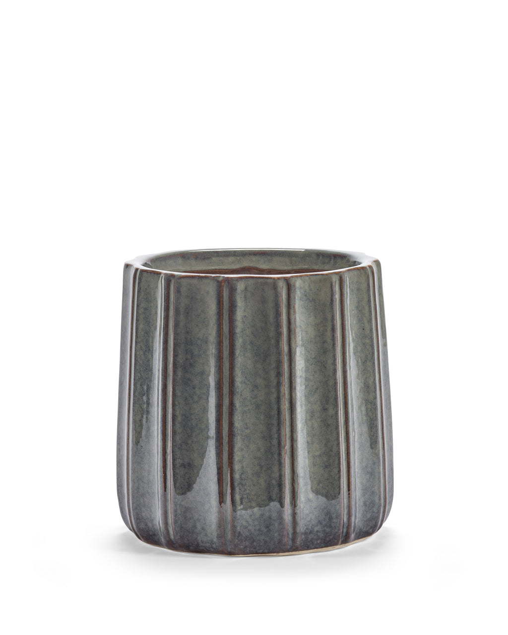 Glazed Shades - Vaso Da Fiori - S - Gres - Blu