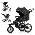 Silla de paseo todoterreno Helsi 2 Negro