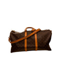 Louis Vuitton - Torba Keepall Bandoulière 45 Płócienna - Brązowy