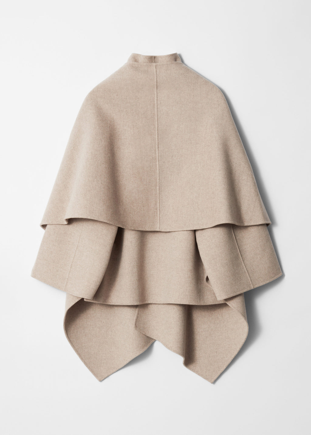 Jacket Es Rio Cape Jkt - Beige - Women