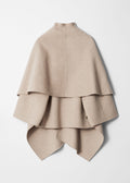 Jacket Es Rio Cape Jkt - Beige - Women