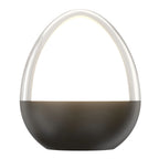 Ovie - Lámpara de mesa inalámbrica - Acero - Negro