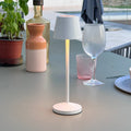 Emily - Lámpara de mesa inalámbrica - Acero - Blanco
