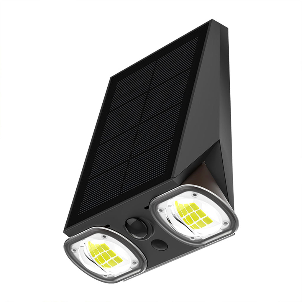 Striker - Solar Wall Lamp - Plastic - Black