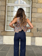 Vaqueros Loane de denim crudo