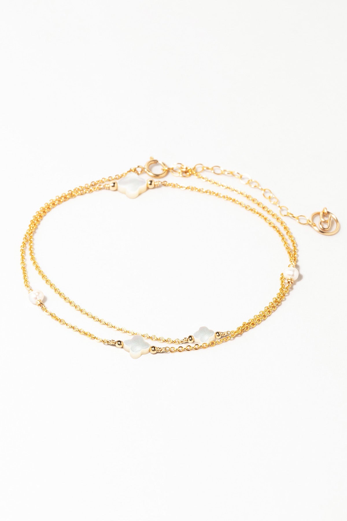 Bracelet-Collier Swan - Nacre
