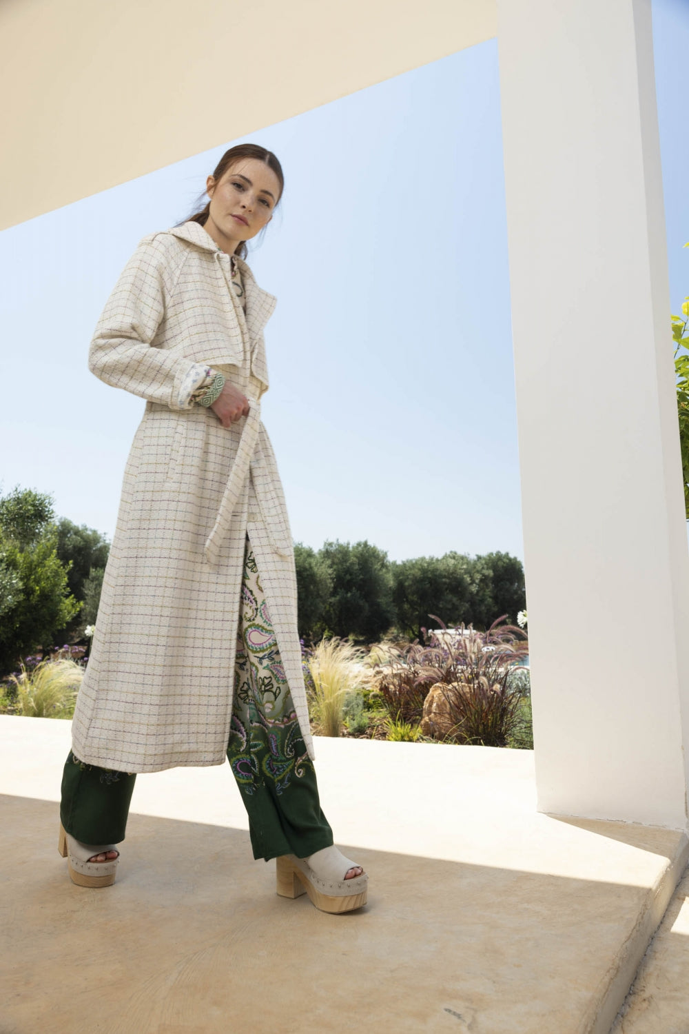 Trench Lauren - Blanco