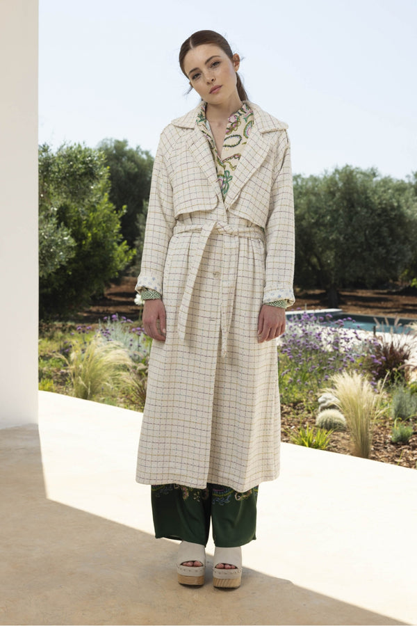 Le Trench Lauren Blanc