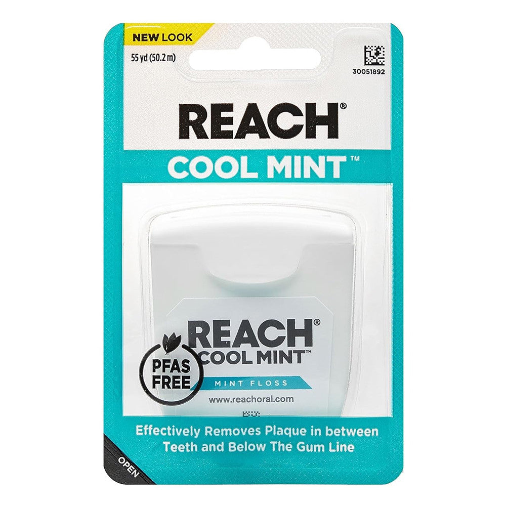 Reach Listerine Cool Mint Dental Floss 55 Yd, 1 Ea