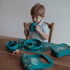 Silicone Fork & Spoon Set - The Elephant