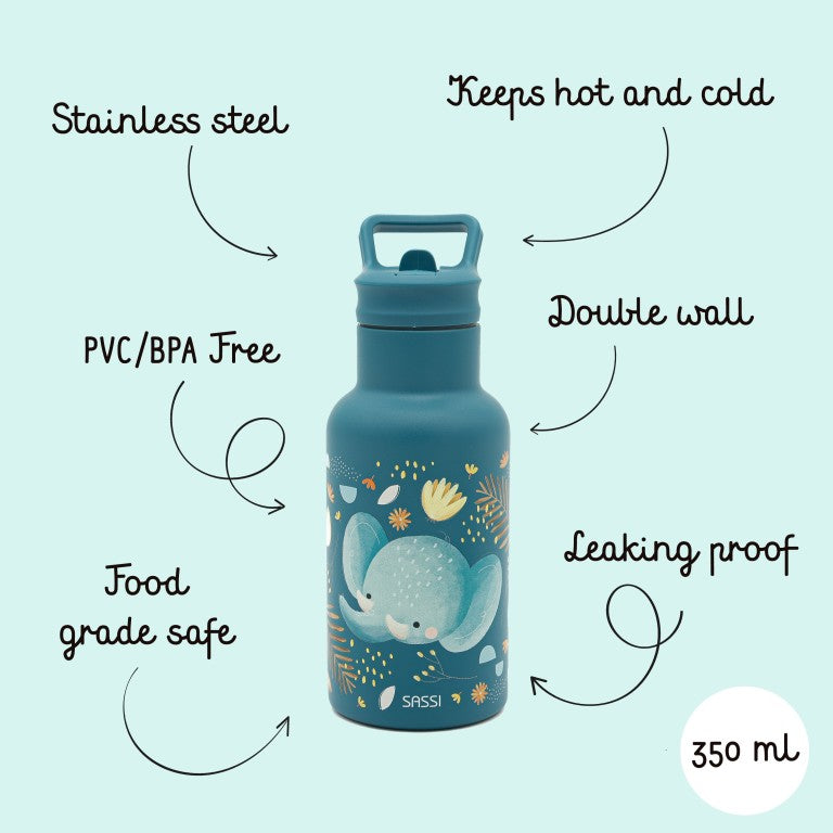 Insulated Bottle 350 ml - The Elephant