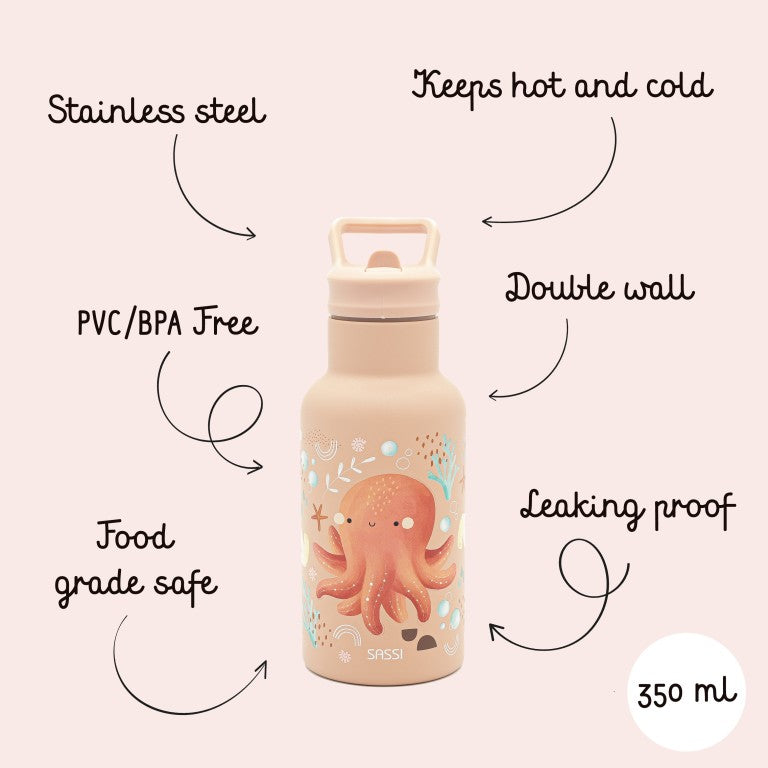 Gourde Isotherme 350 Ml - Le Poulpe