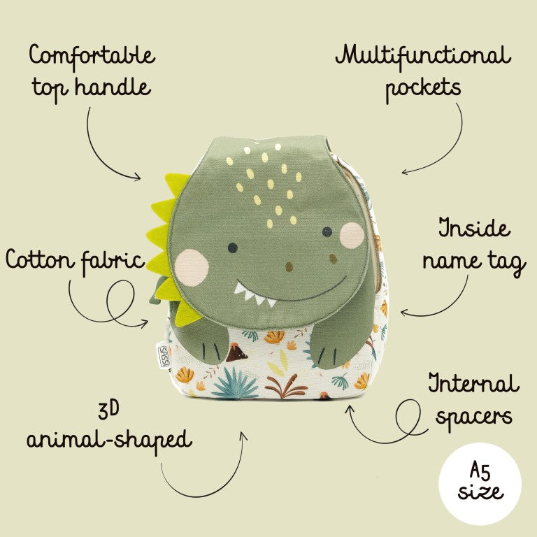 Mini mochila - El dinosaurio