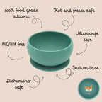 Silicone Bowl - The Fox