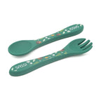 Silicone Fork & Spoon Set - The Fox