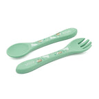 Silicone Fork & Spoon Set - The Polar Bear