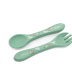 Silicone Fork & Spoon Set - The Polar Bear
