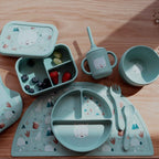 Silicone Fork & Spoon Set - The Polar Bear